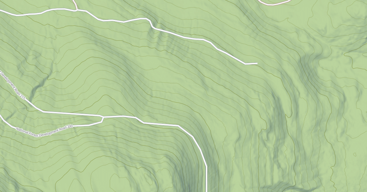 Map preview of KERRY CREEK