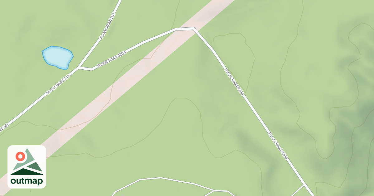 Map of FR 420A