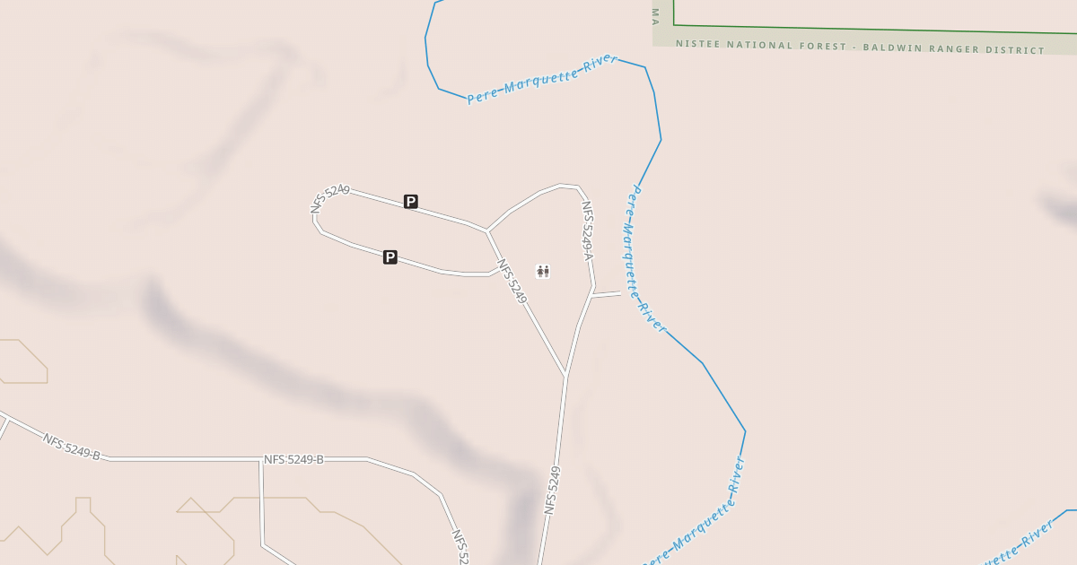 Map preview of BOWMAN CANOE LANDING