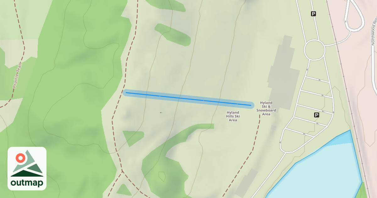 Map of Kinderwaltzen