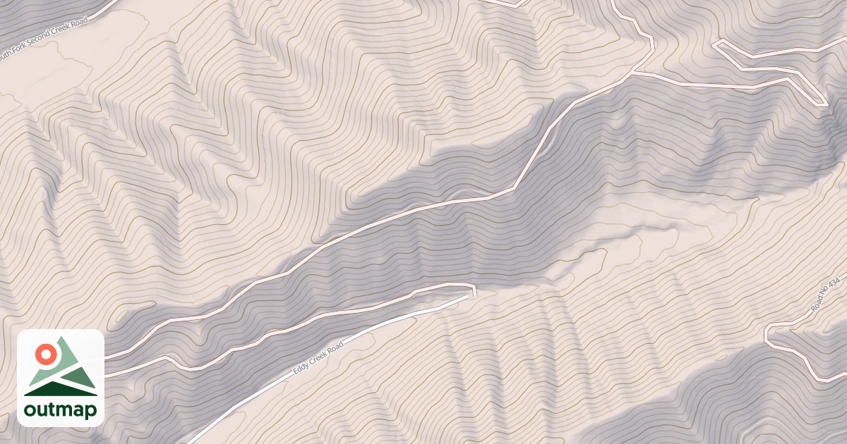 Map of EDDY CREEK
