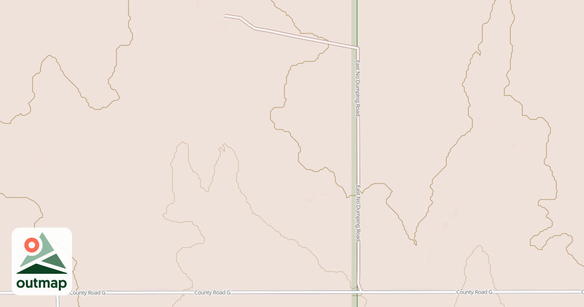 Map of EAST NO DUMPING