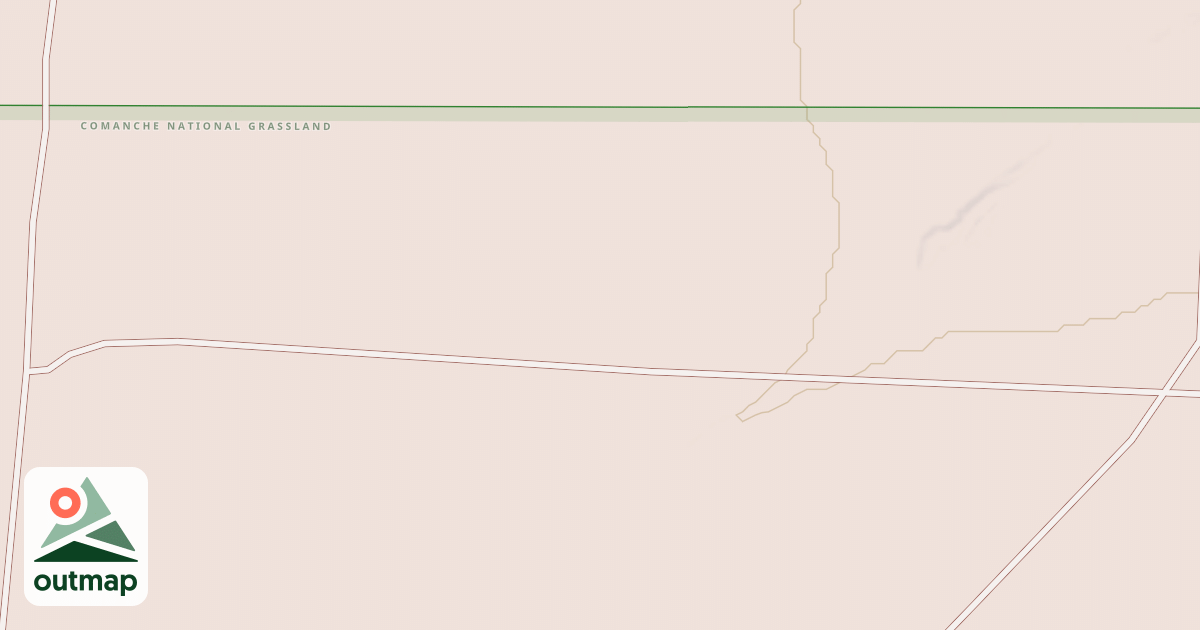 Map of WEST DRY CREEK I