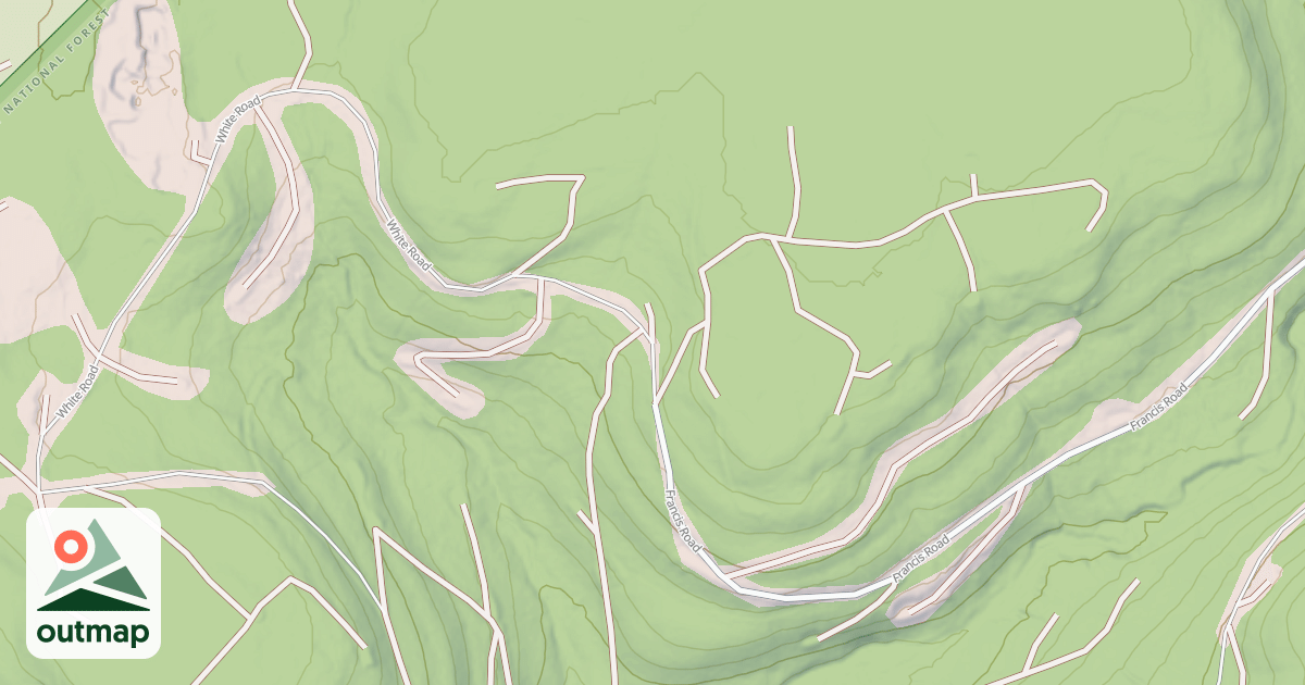 Map of GUITON RUN