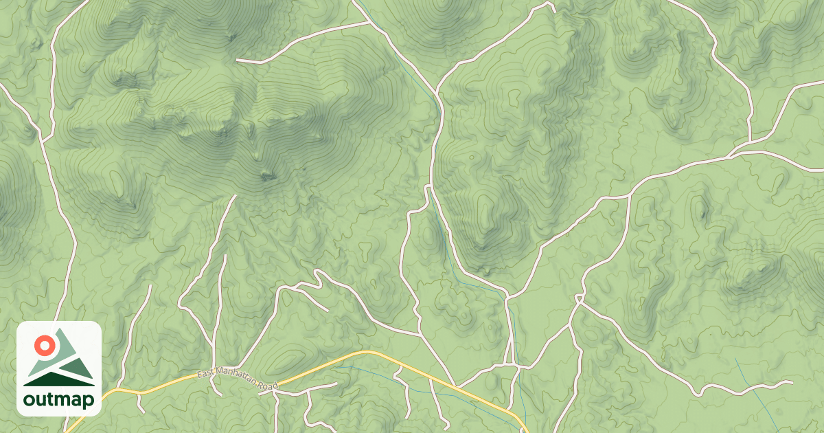 Map of CRONE GULCH ROAD