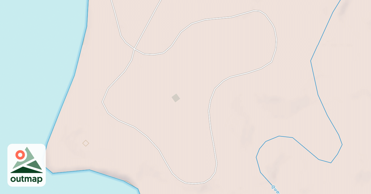Map of QUARTZ CREEK CG EAST LOOP RD