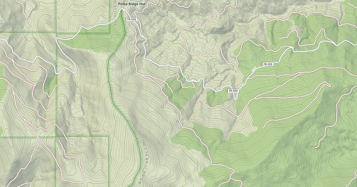 Map preview of SOUTH BALDY CONNECTION