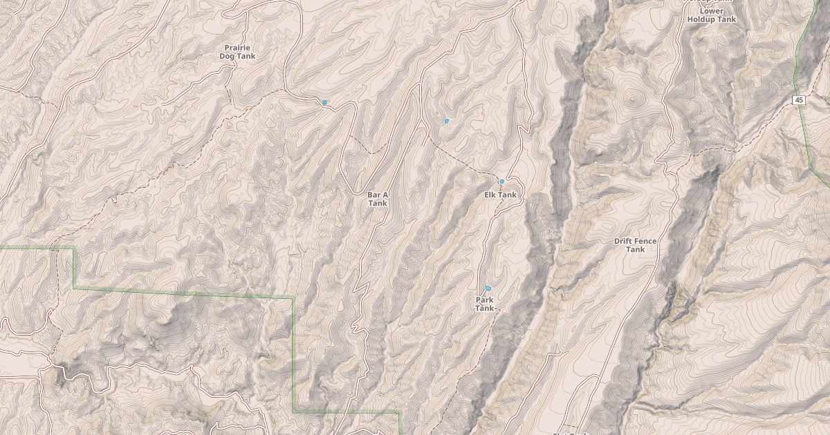 Map preview of USFS National Forest System Roads {0288D584-D7DE-4FF2-B060-595659CC4445}