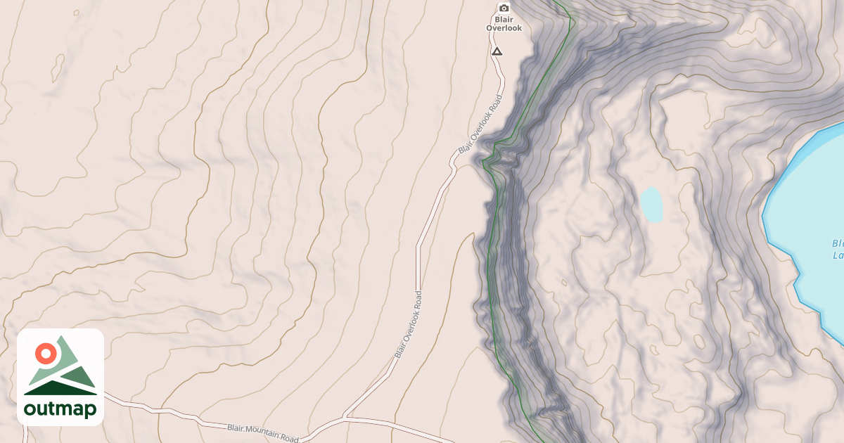 Map of BLAIR OVERLOOK