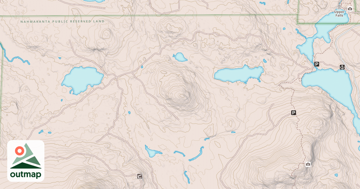 Map of Maine Statewide ATV Trails 75