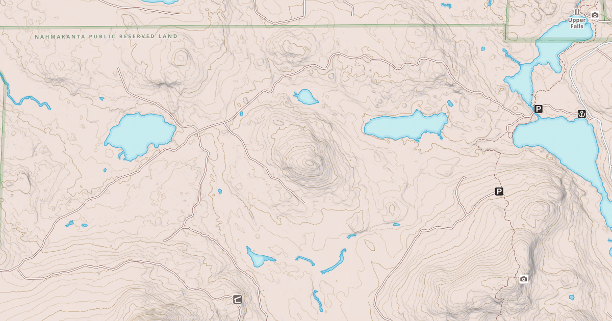 Map preview of Maine Statewide ATV Trails 75
