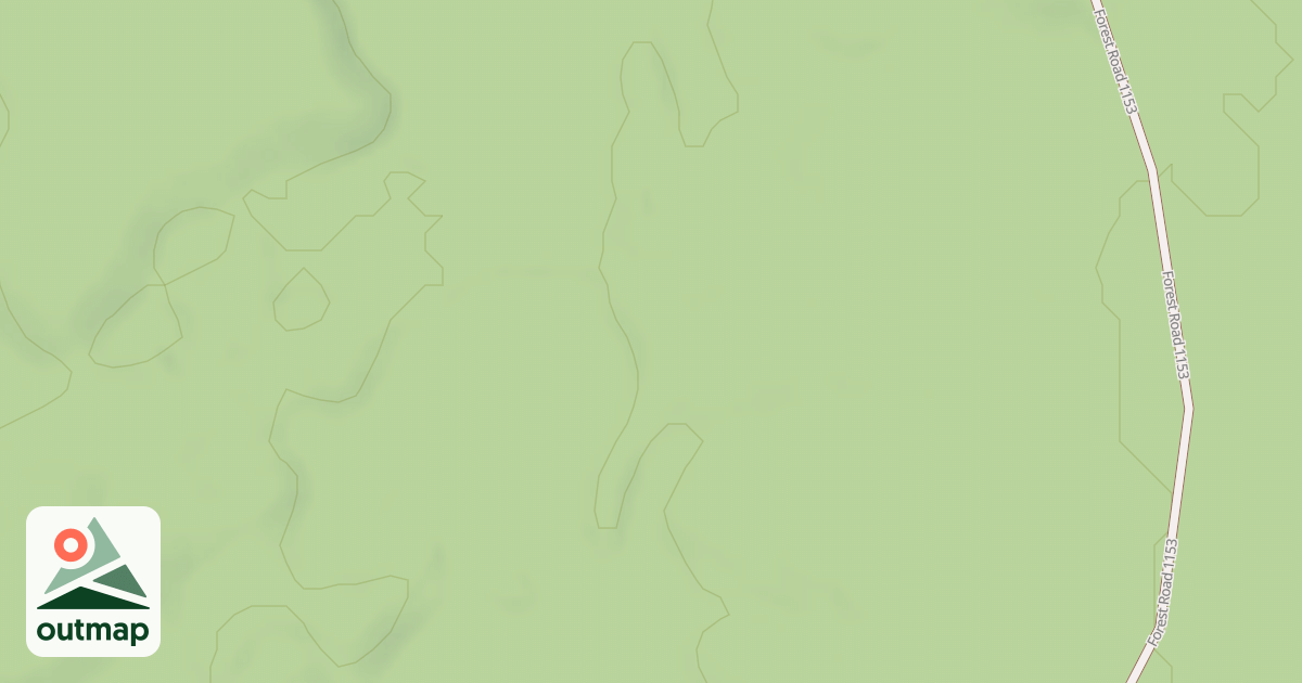 Map of FR 1153A