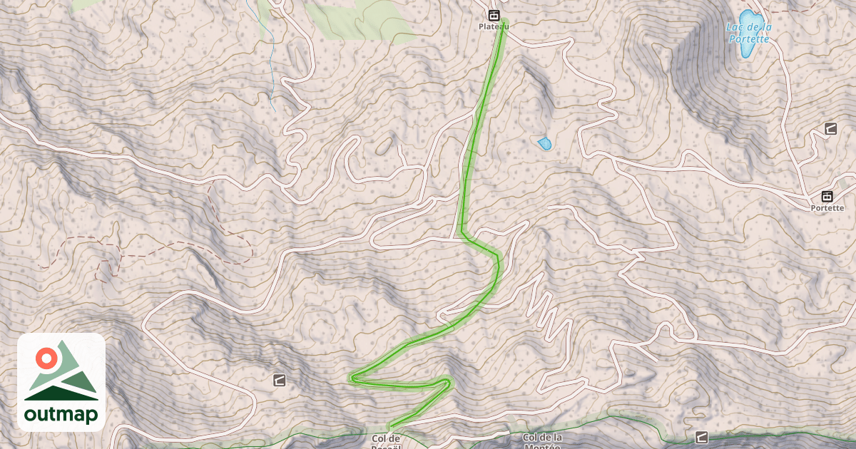 Map of Chamois