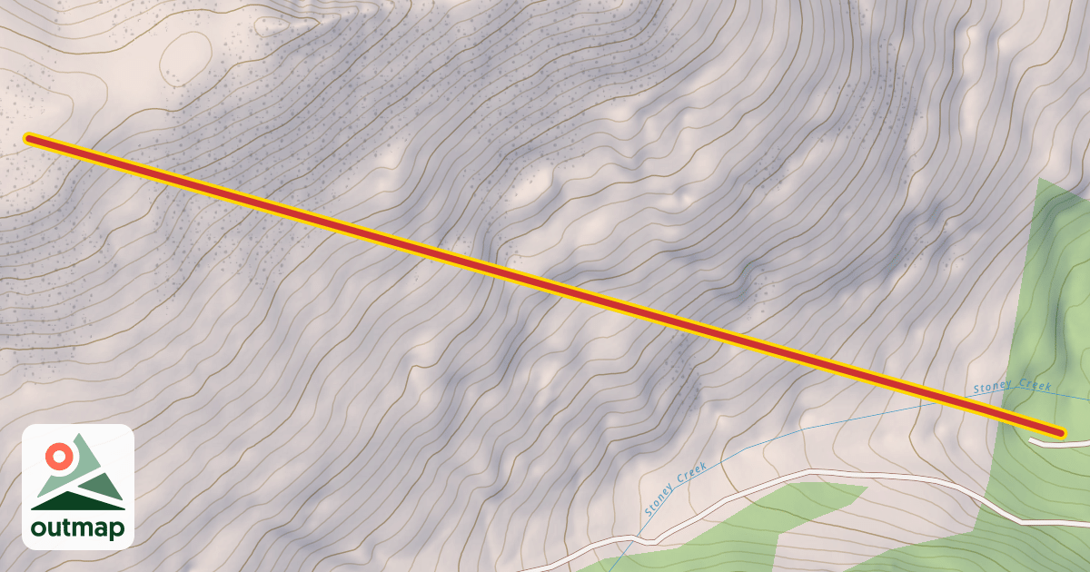 Map of Grey Mountain Chair