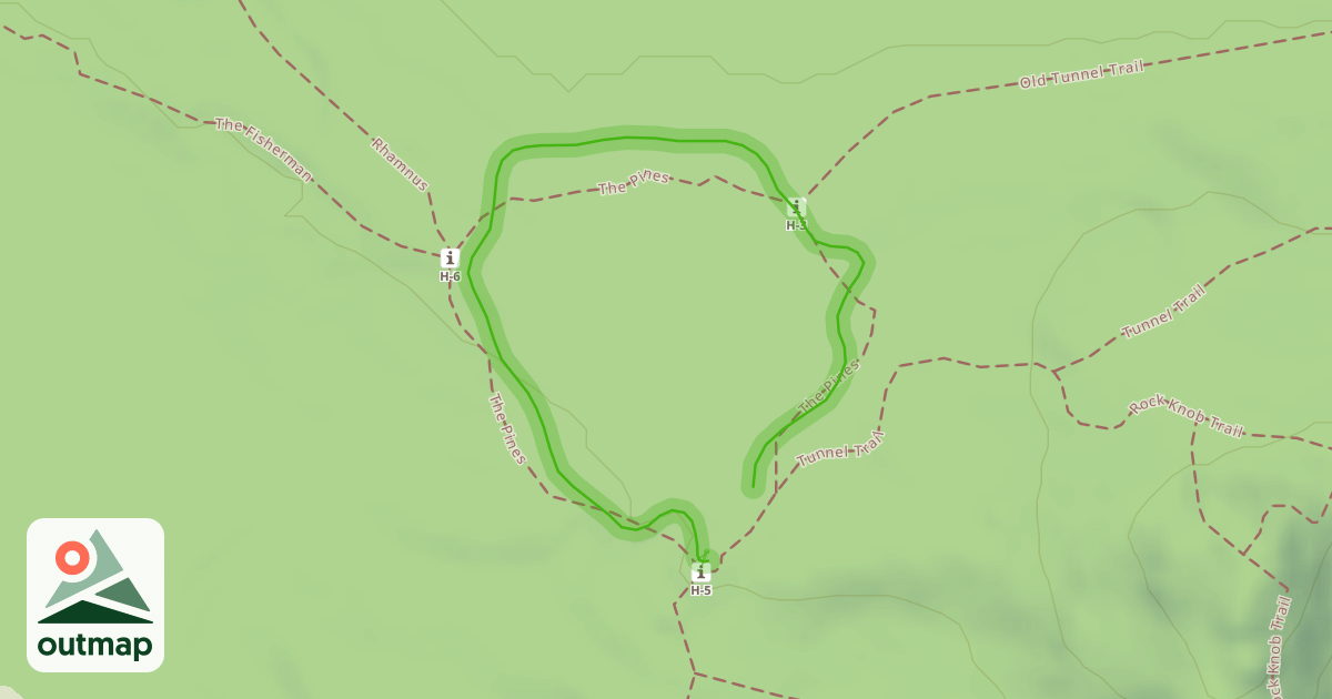 Map of The Pines