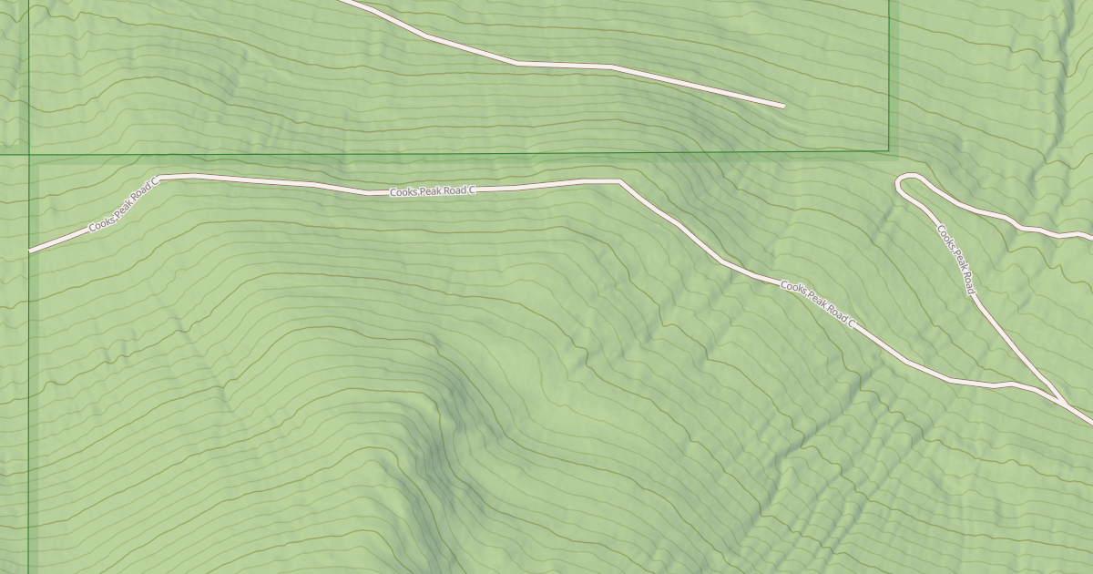 Map preview of COOKS PEAK C