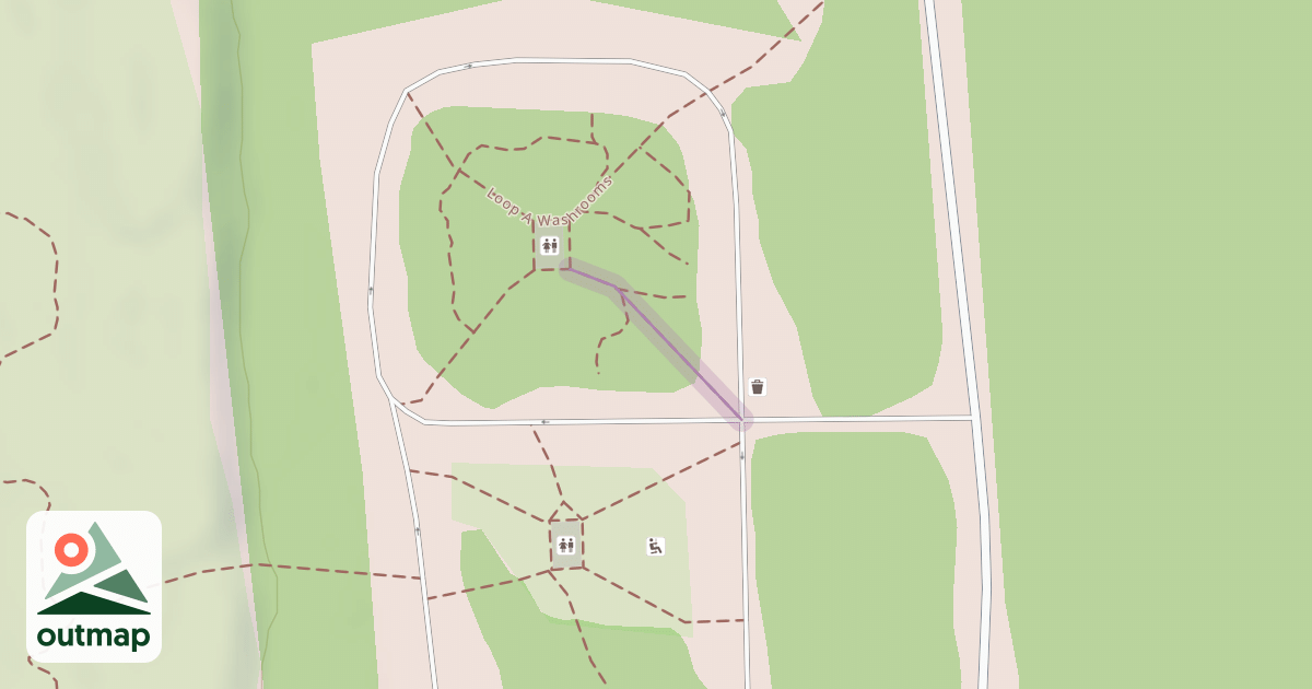 Map of Loop A Washrooms
