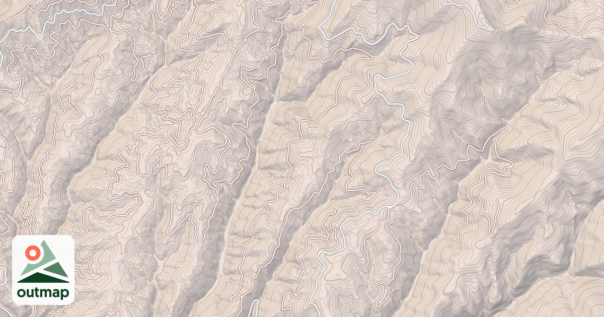 Map of MIDDLE RIDGE A