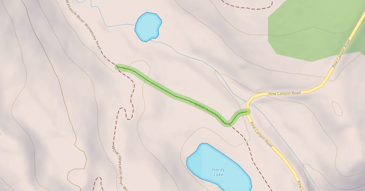 Map preview of WOW Access