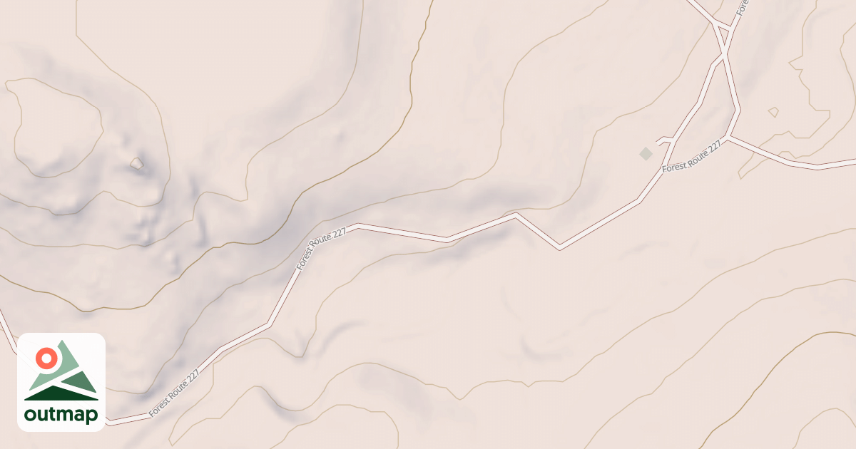 Map of WOODROCK GUARD STATION