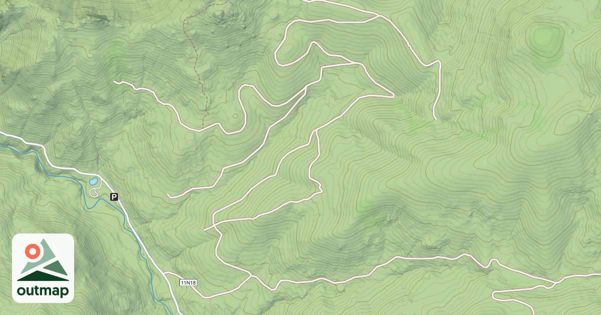 Map of BALD MOUNTAIN
