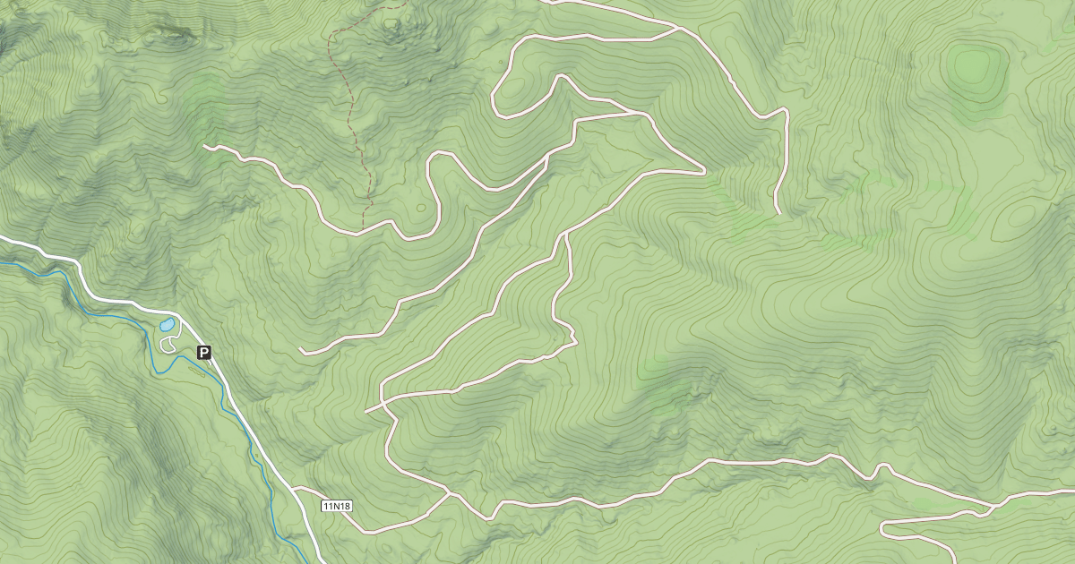 Map preview of BALD MOUNTAIN