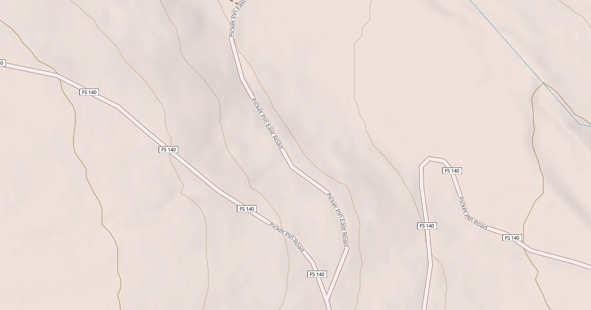 Map preview of PICKET PIN E