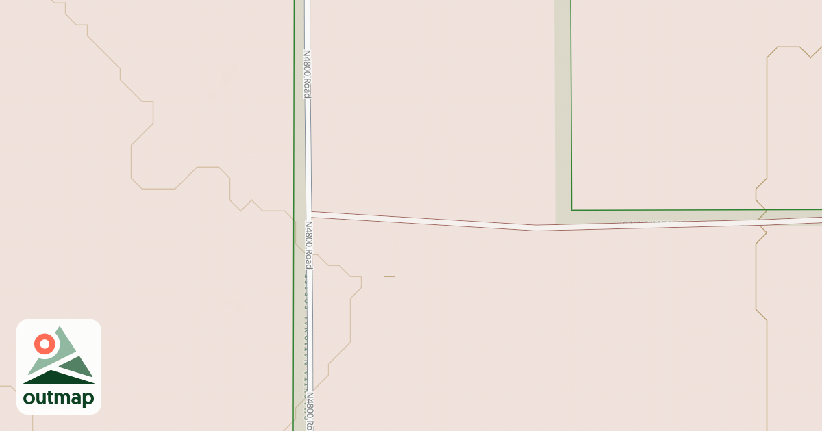 Map of USFS Motor Vehicle Use Map Roads {9D6C9E57-A92C-40A4-BF7D-D50F3168D834}