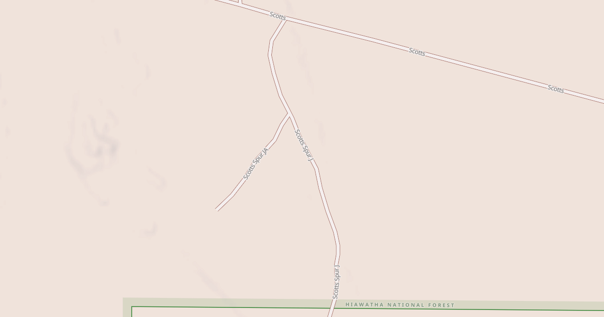 Map preview of SCOTTS SPUR J