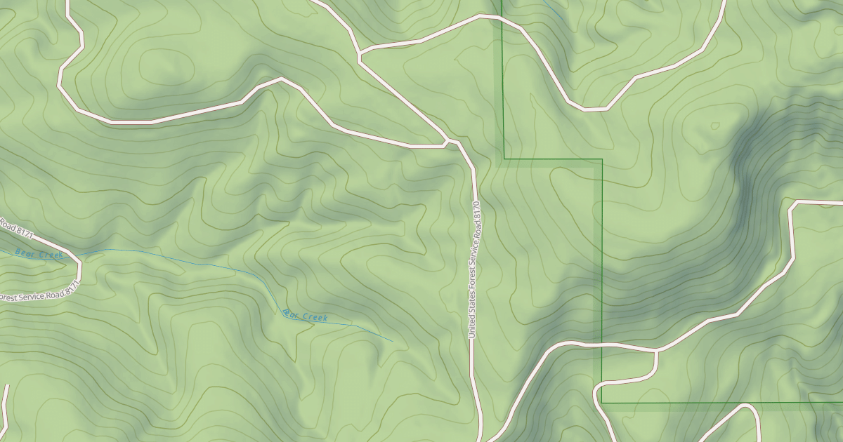 Map preview of WILDCAT RIDGE