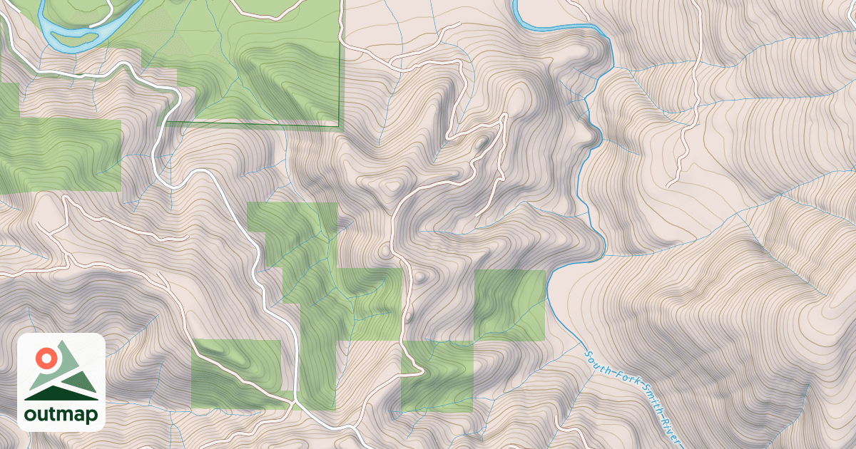 Map of INDIAN BAR