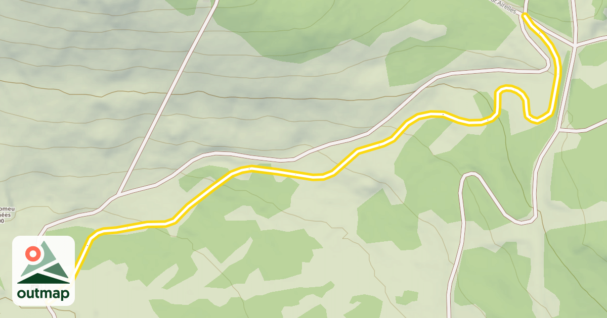 Map of Martin Fourcade