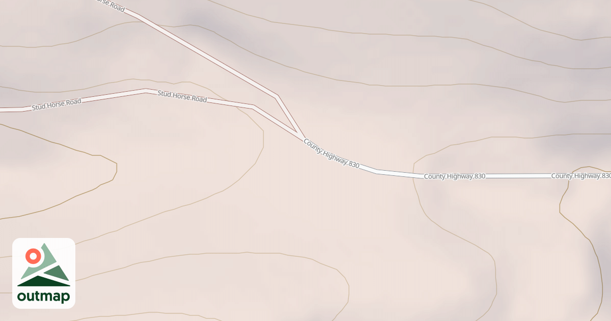 Map of DISPERSED 830-018