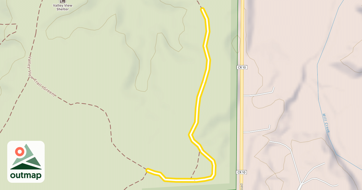 Map of Webster Park Ski Trail