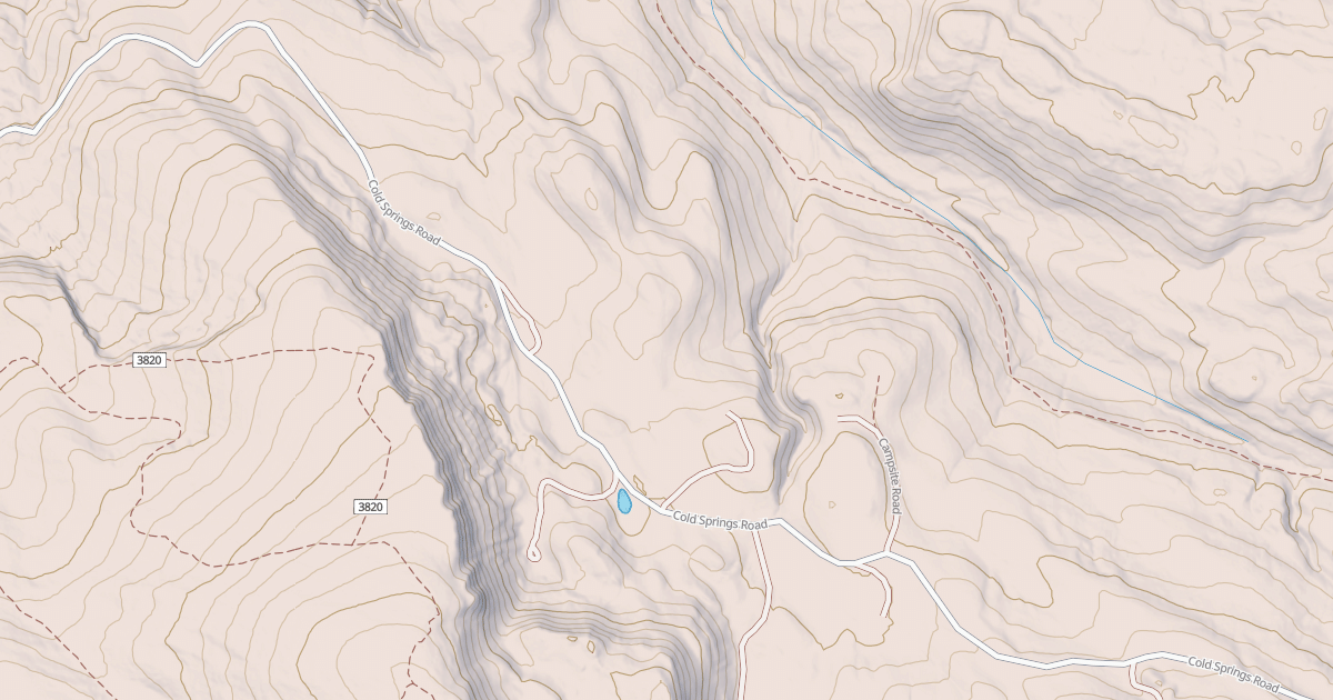 Map preview of COLD SPRINGS