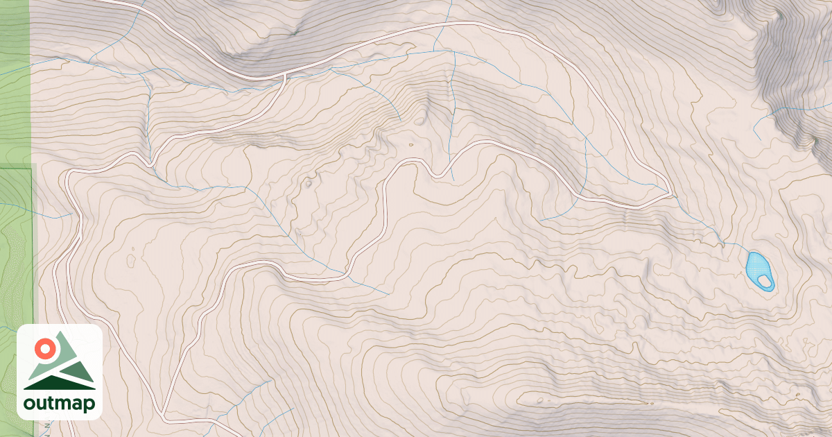 Map of PEAR LAKE LOOP