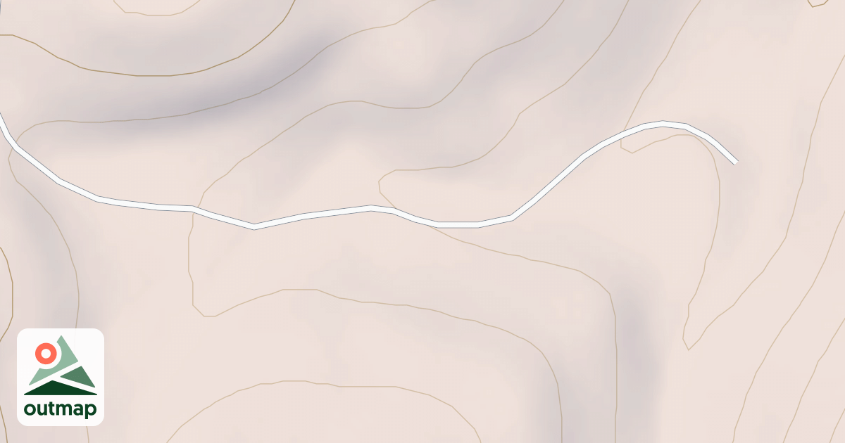 Map of Harrington Peak