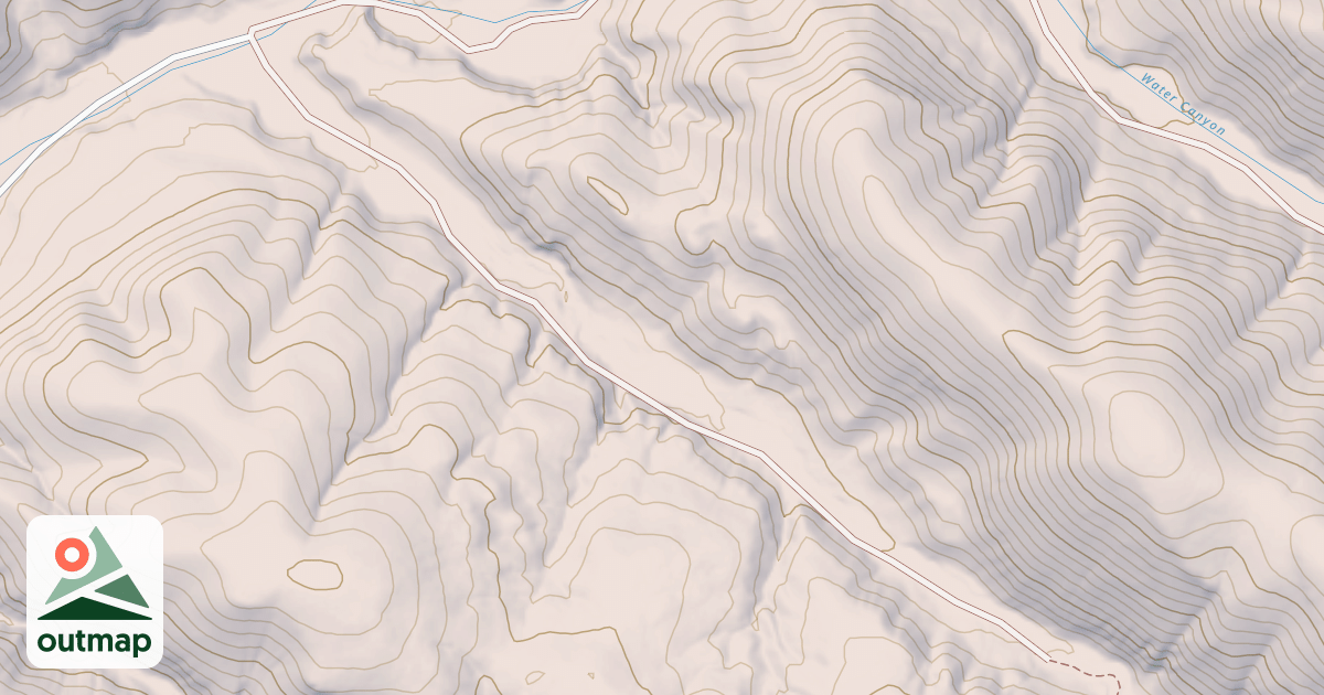 Map of COFFEE POT TRAILHEAD