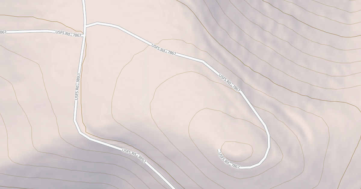 Map preview of KEYSTONE PEAK