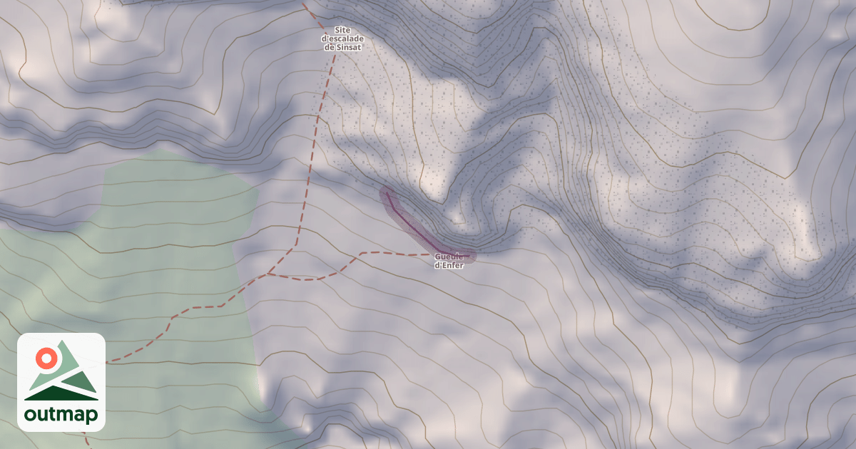 Map of secteur Gueule D'enfer