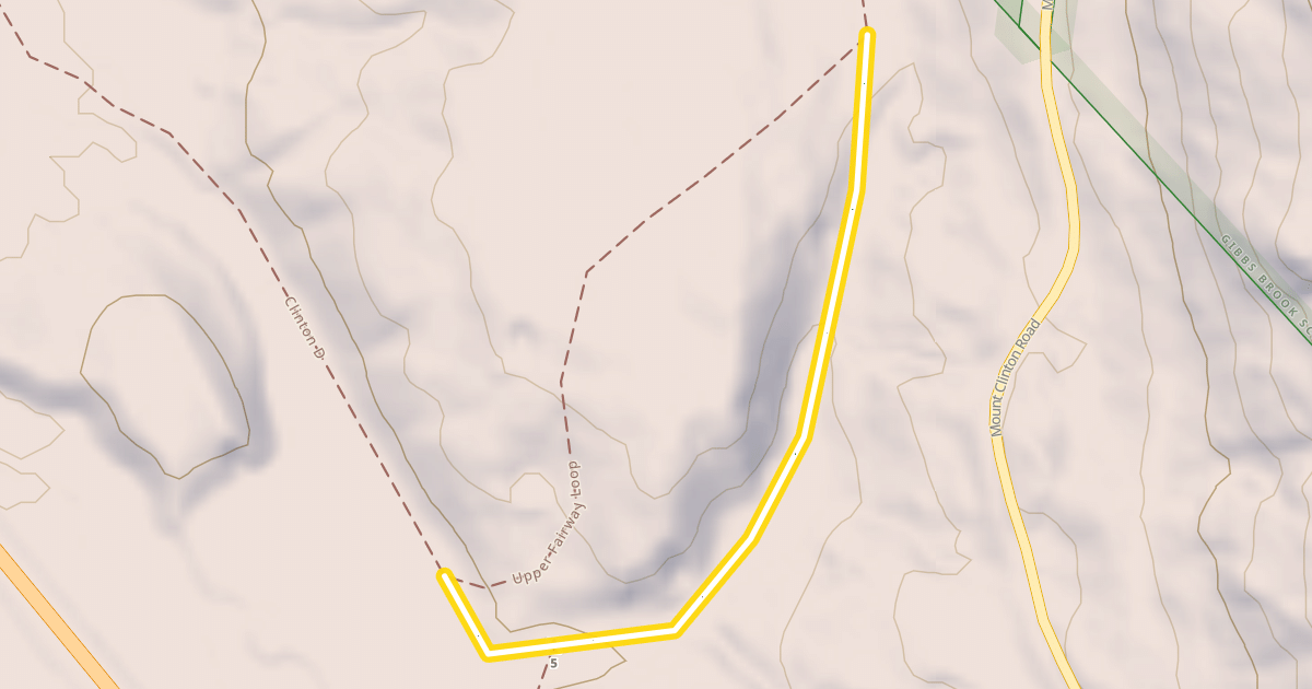 Map preview of Lower Fairway Loop