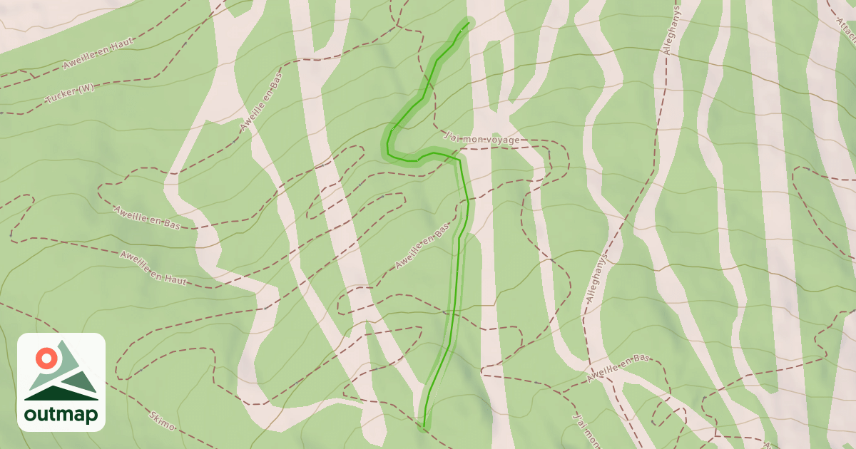 Map of 5 Loup de Loup