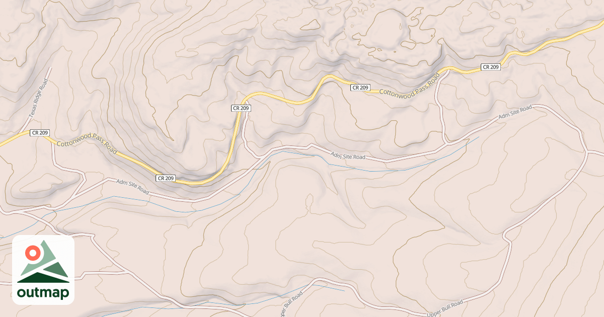 Map of ADM SITE