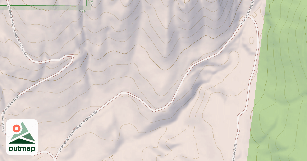 Map of RUBY CREEK