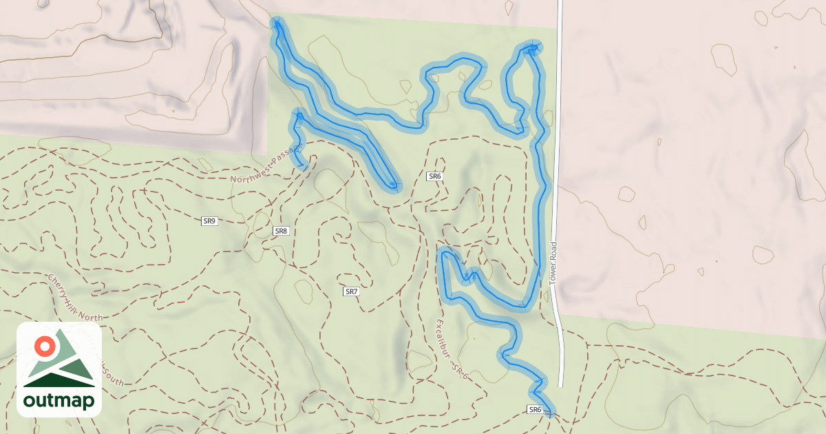 Map of Super Duper Looper