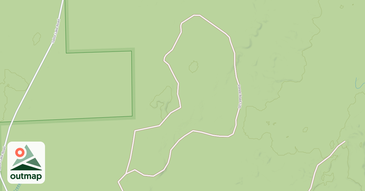 Map of FR 120A