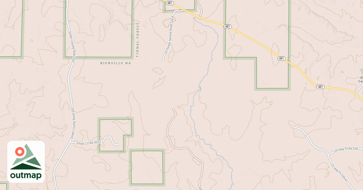 Map of USFS Motor Vehicle Use Map Roads {45F319A9-0740-42F4-8BAD-C0B463C17878}