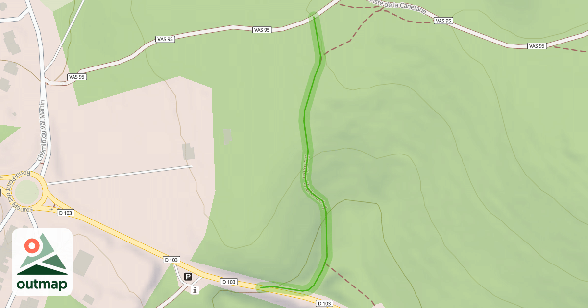 Map of Sentier Walmart-1