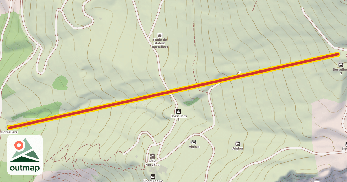 Map of Borseliers