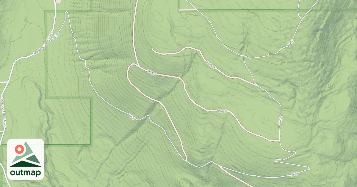 Map of BALDY